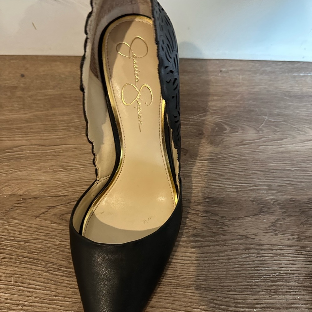 Jessica Simpson Black Heels